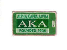 AKA Luggage Tag - Founded 1908