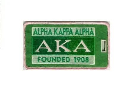 AKA Luggage Tag - Founded 1908