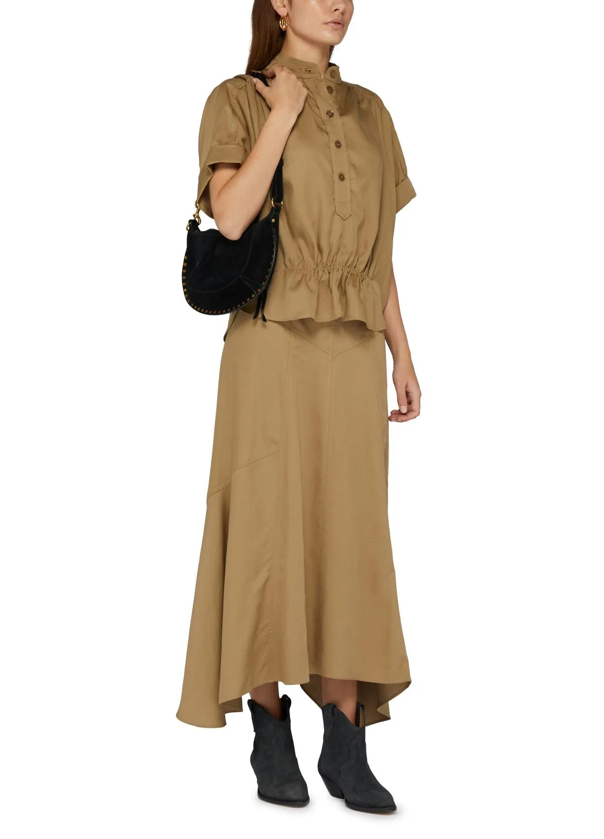 Alona Skirt | Khaki
