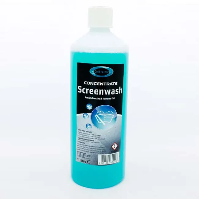 Chill Factor Concentrate Screen Wash 1L - Case of 6