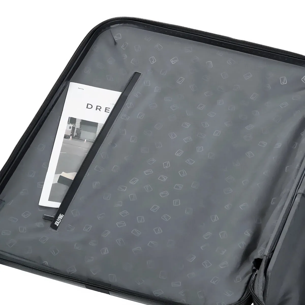 Collapsible Pebble Suitcase 24"