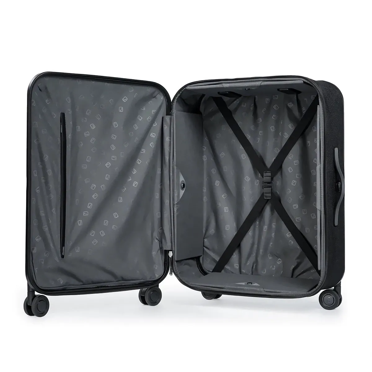 Collapsible Pebble Suitcase 24"