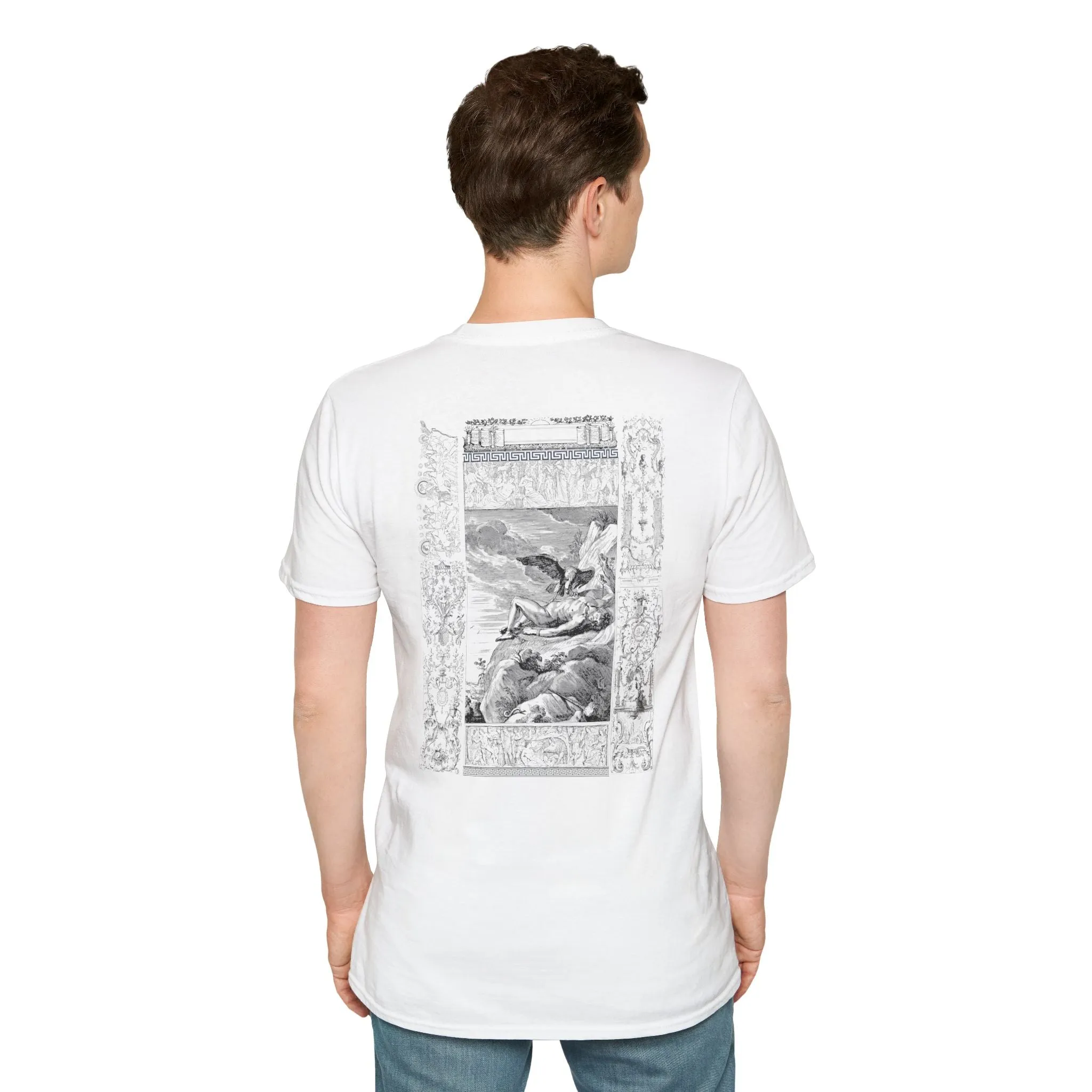 Greek Style Prometheus Unisex T shirt - Mythology Inspired Design