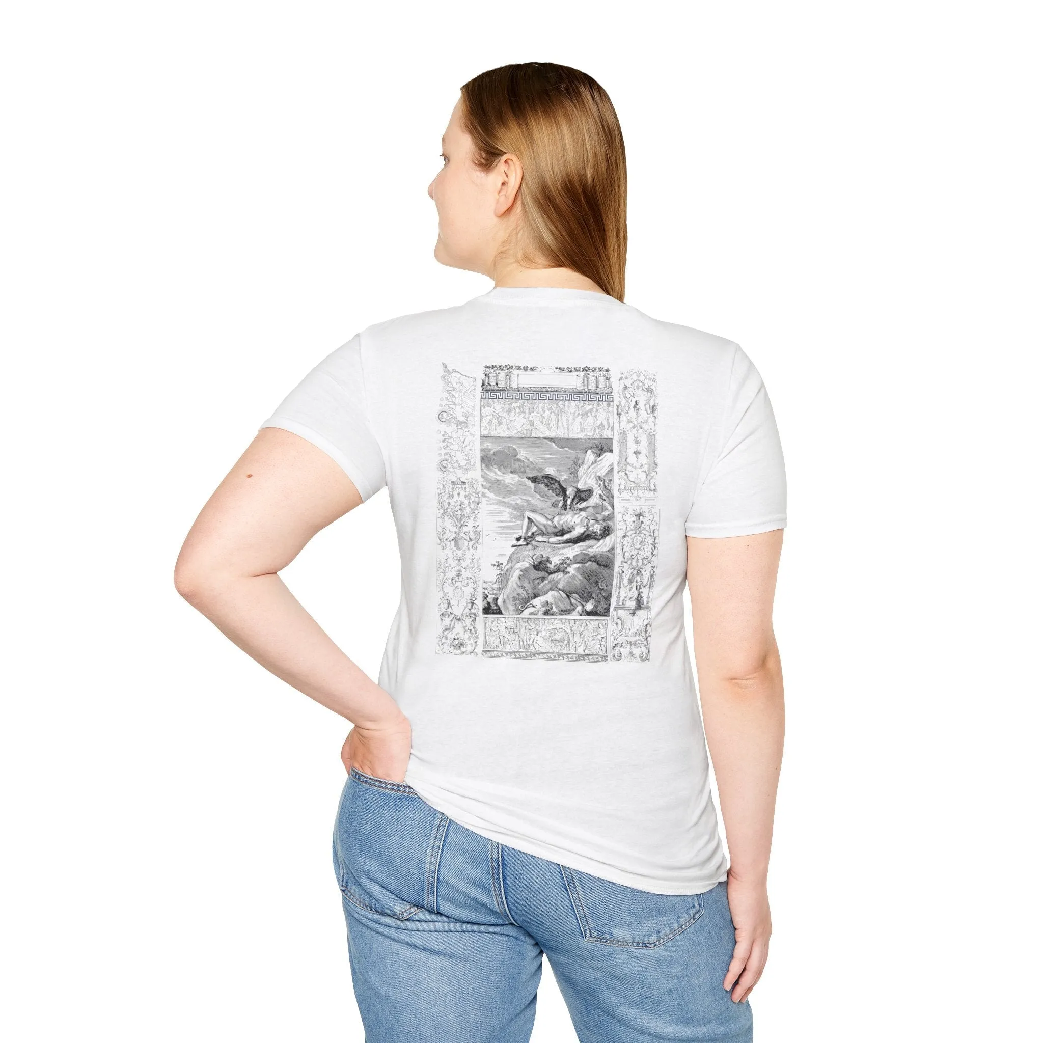 Greek Style Prometheus Unisex T shirt - Mythology Inspired Design