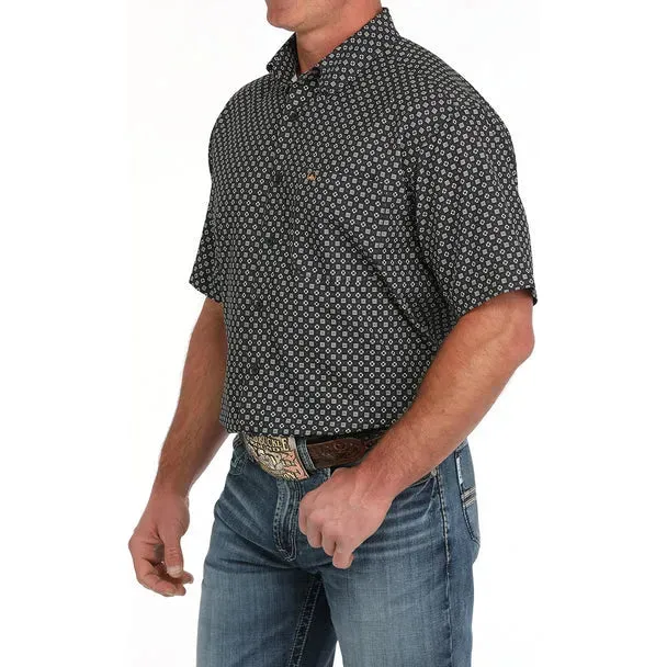 Men's Cinch Arena flex Navy Print MTW1704146