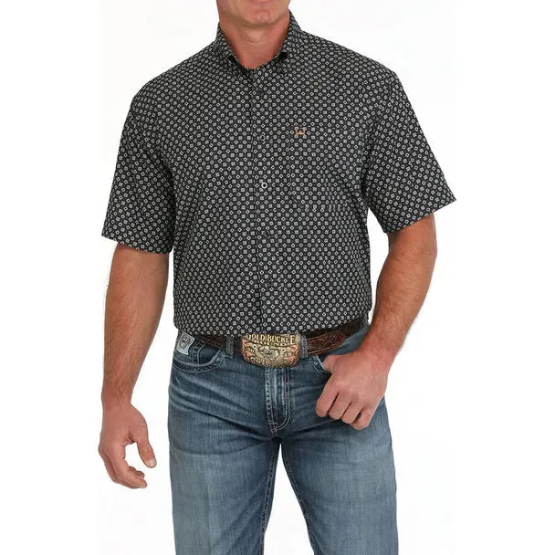 Men's Cinch Arena flex Navy Print MTW1704146