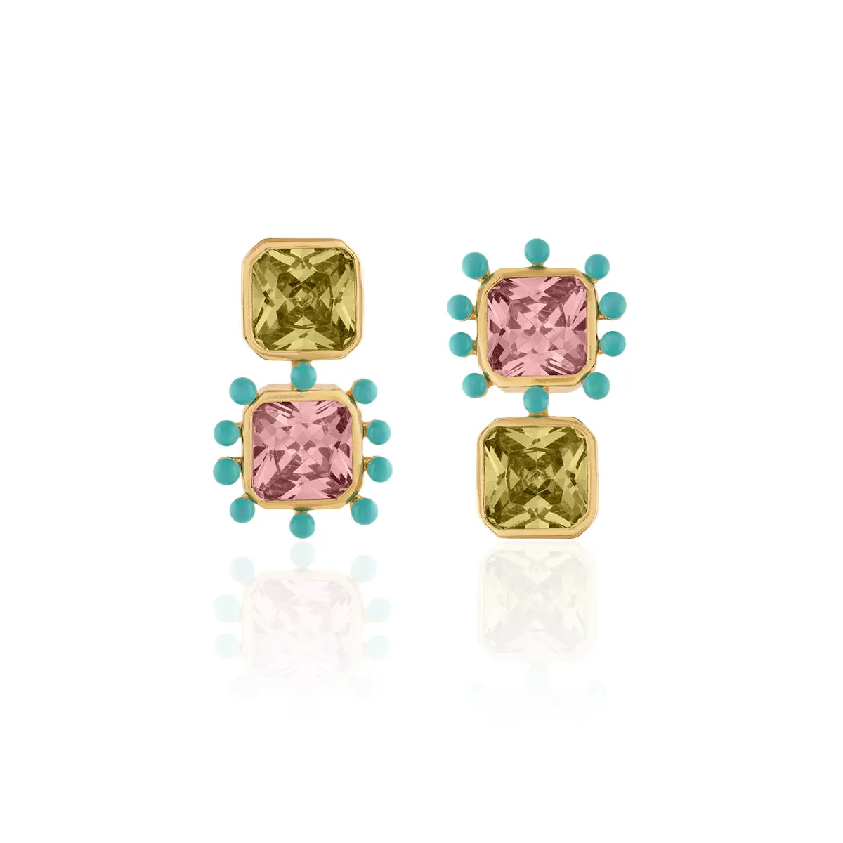 Neon Candy Earrings
