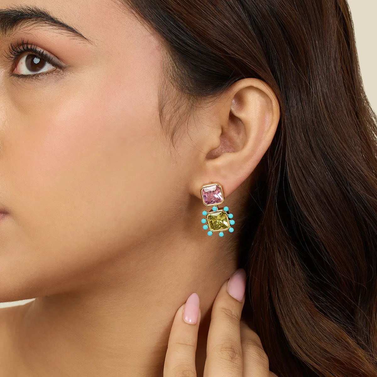 Neon Candy Earrings