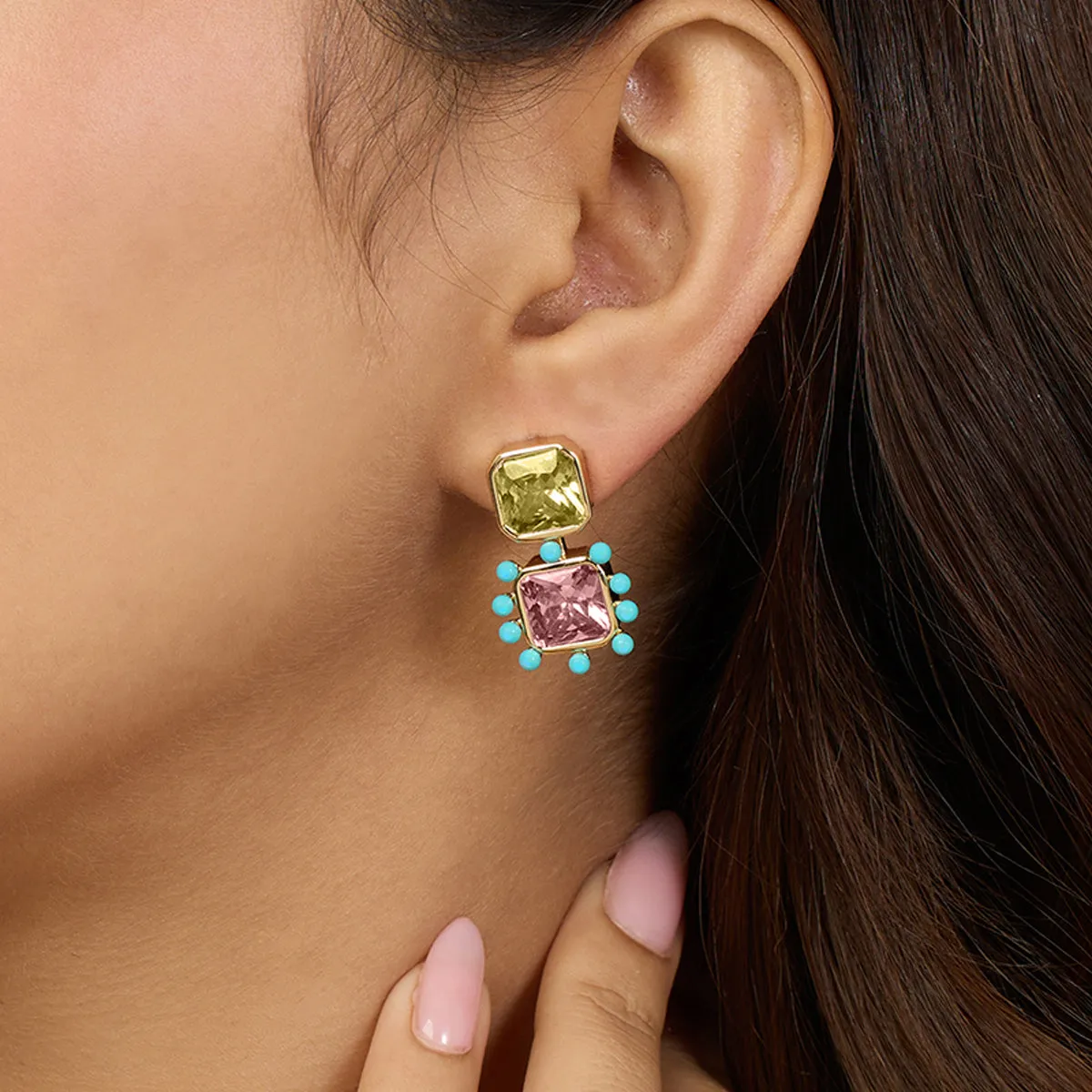 Neon Candy Earrings