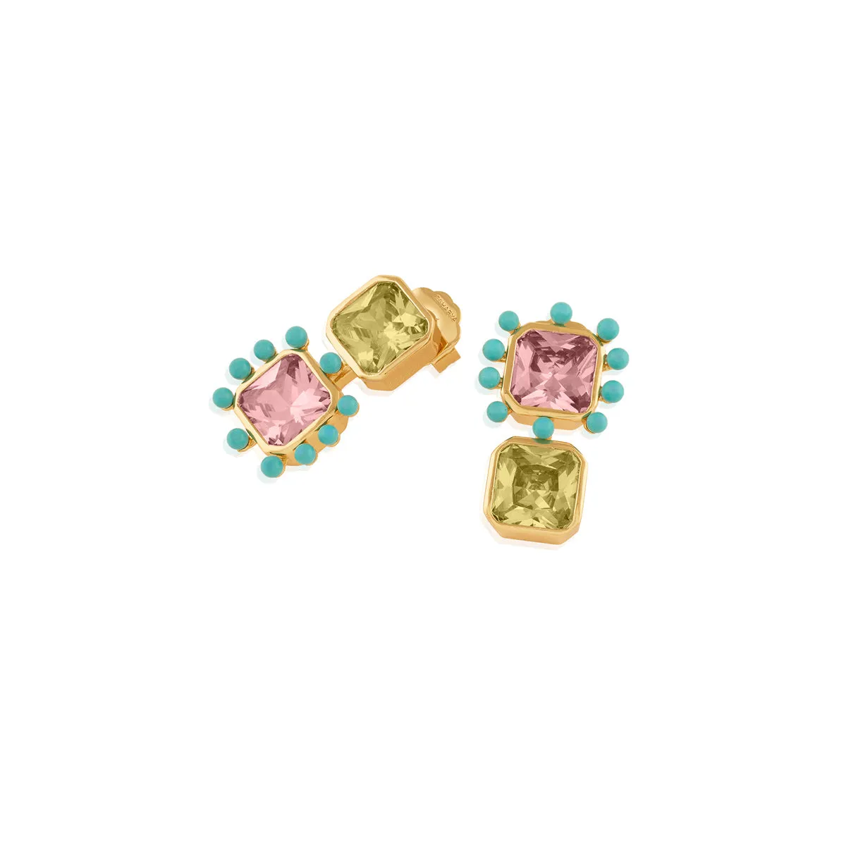 Neon Candy Earrings