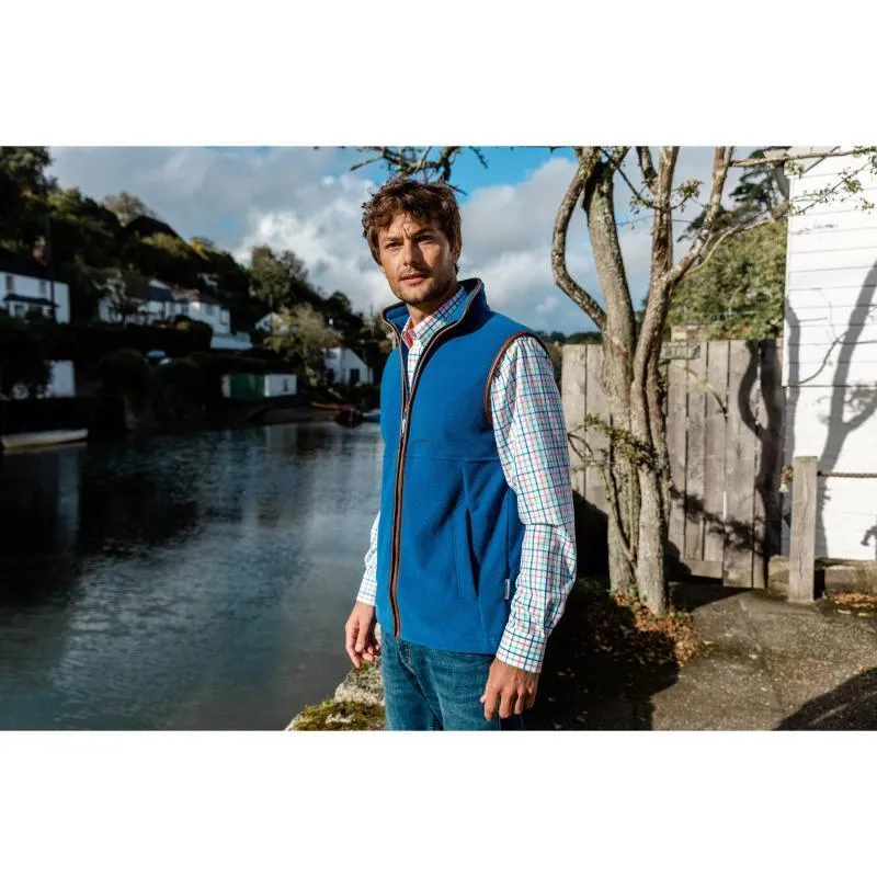 Schoffel Mens Oakham Fleece Gilet - Cobalt Blue