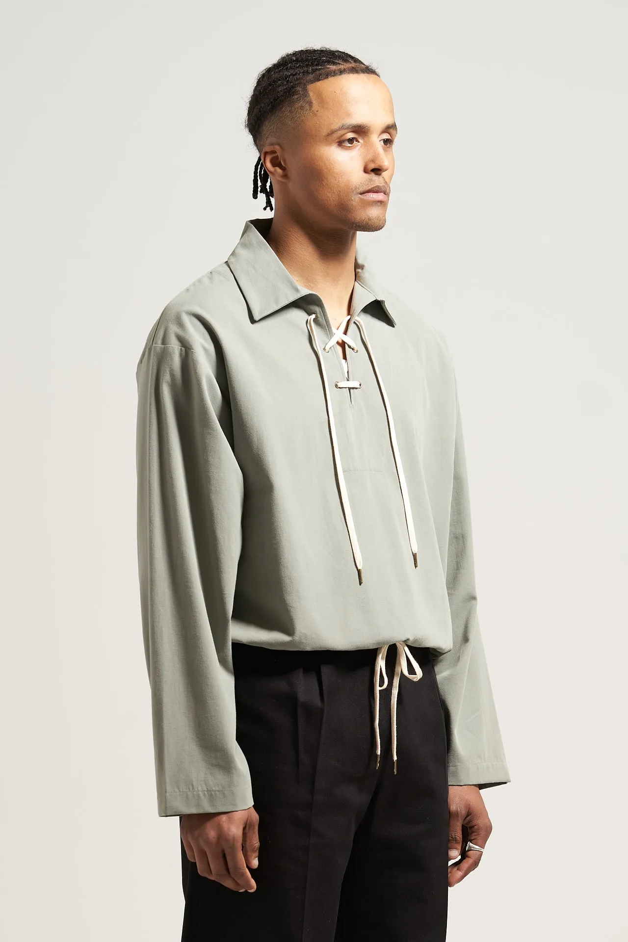 The Serene Lace Front Shirt