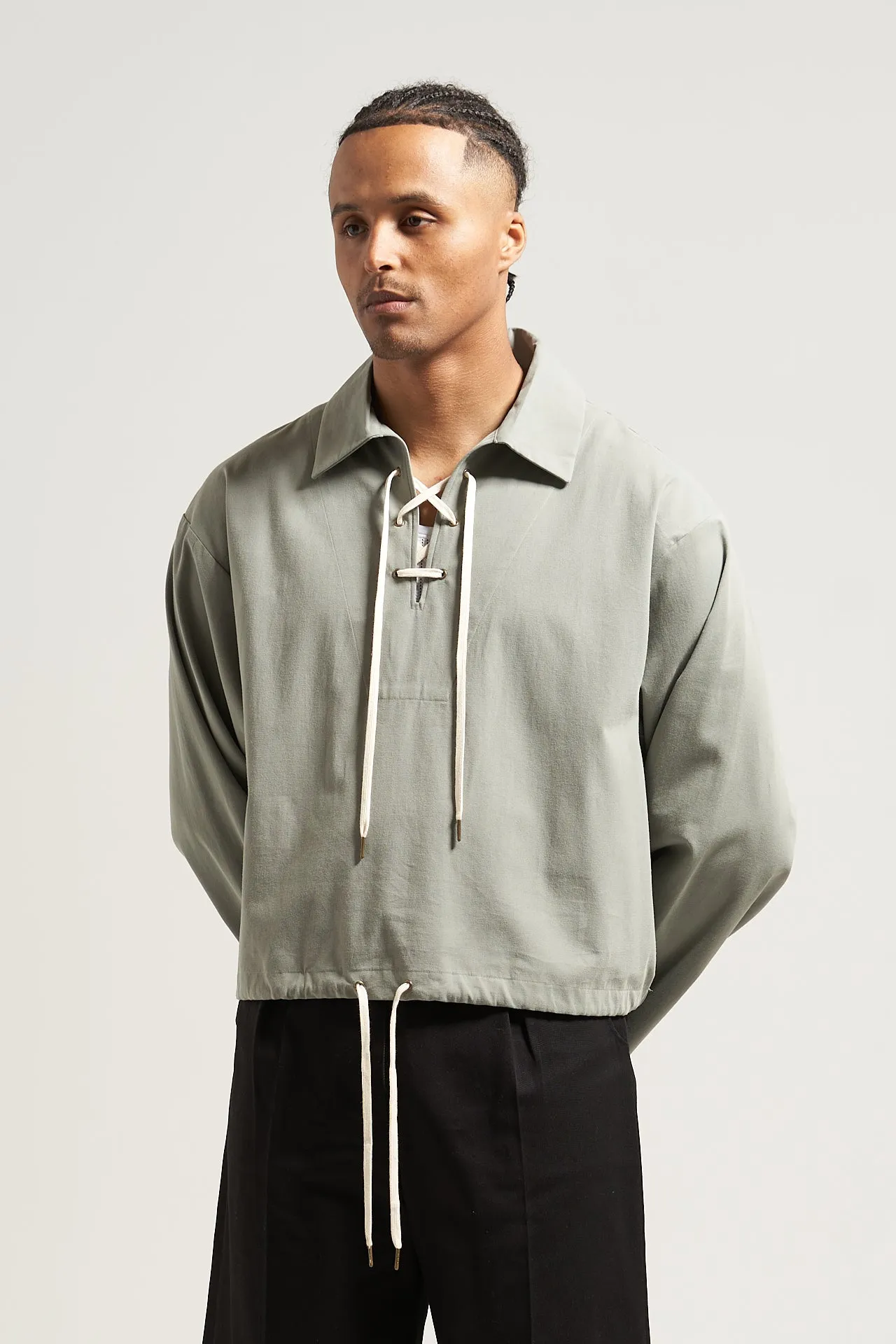 The Serene Lace Front Shirt