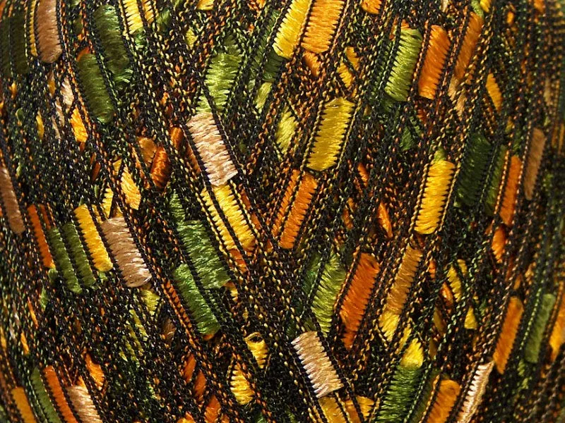 Trellis Ladder Yarn - Jungle