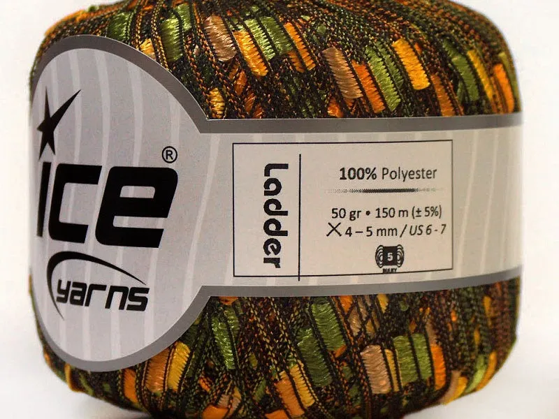 Trellis Ladder Yarn - Jungle