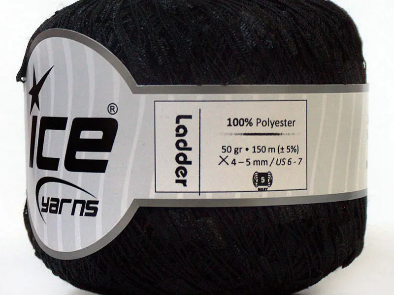 Trellis Ladder Yarn - Midnight