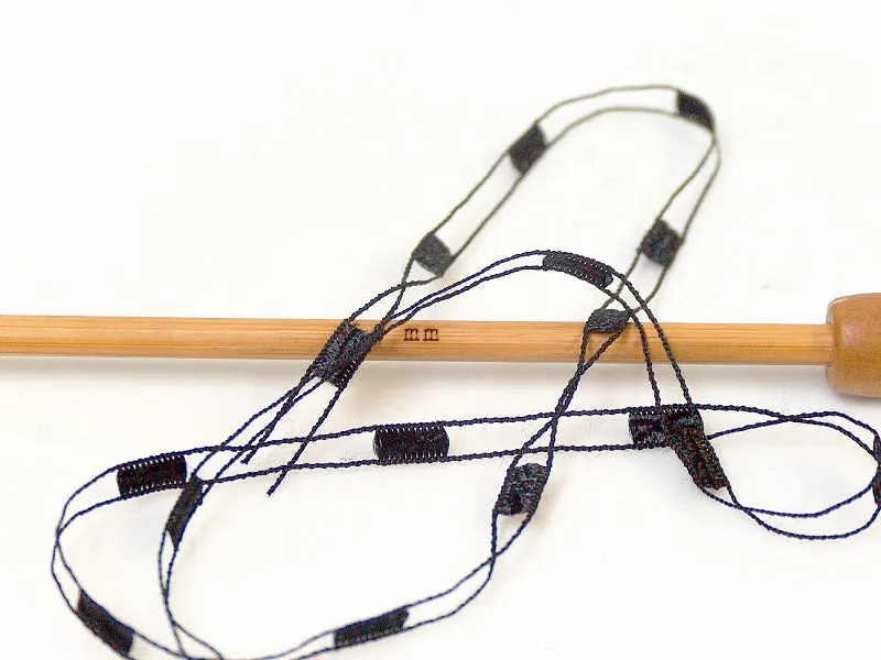 Trellis Ladder Yarn - Midnight